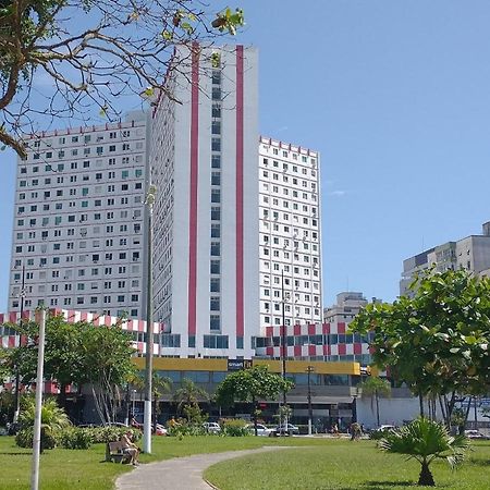 Apto Em Santos, Condominio Frente Ao Mar, Garagem, Internet 250Mb, Wifi E Netflix Gratis, Smart Tv, 1 Dorm Santos  Extérieur photo