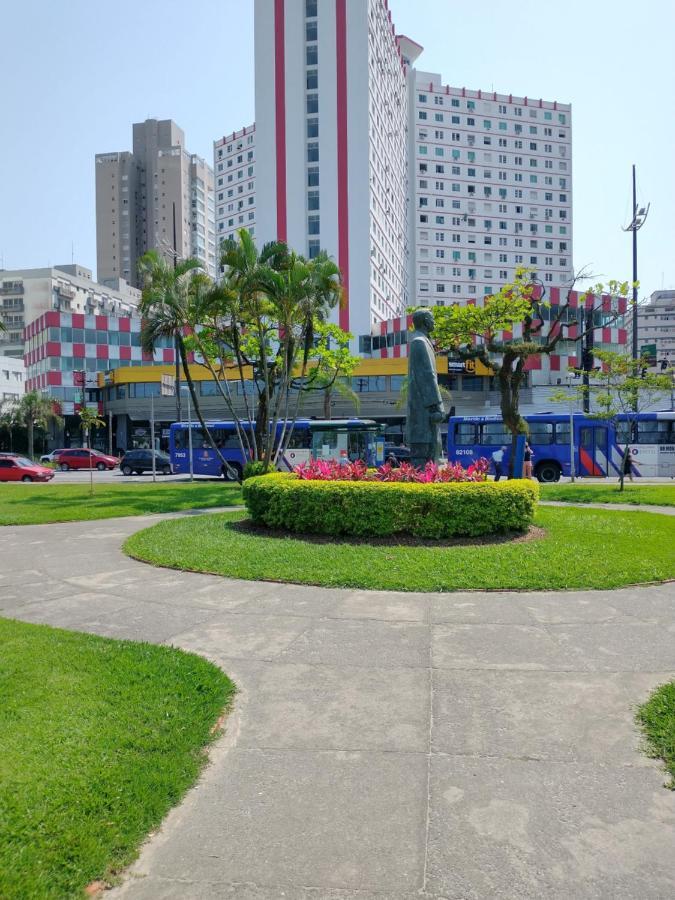 Apto Em Santos, Condominio Frente Ao Mar, Garagem, Internet 250Mb, Wifi E Netflix Gratis, Smart Tv, 1 Dorm Santos  Extérieur photo