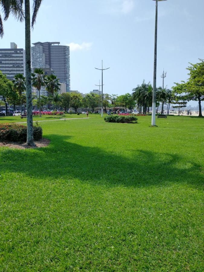 Apto Em Santos, Condominio Frente Ao Mar, Garagem, Internet 250Mb, Wifi E Netflix Gratis, Smart Tv, 1 Dorm Santos  Extérieur photo